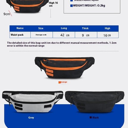 Waterproof Running Waist Bag,Outdoor Sport Fanny Pack Running for Men Women,Phone Holder Waist Pack