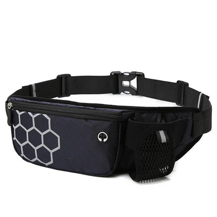 Outdoors Waist Bag with Adjustable Straps for Men and Women Running Hiking Climbing Waist Pack