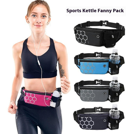 Outdoors Waist Bag with Adjustable Straps for Men and Women Running Hiking Climbing Waist Pack