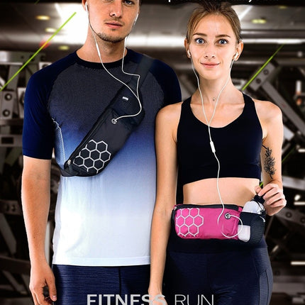 Outdoors Waist Bag with Adjustable Straps for Men and Women Running Hiking Climbing Waist Pack