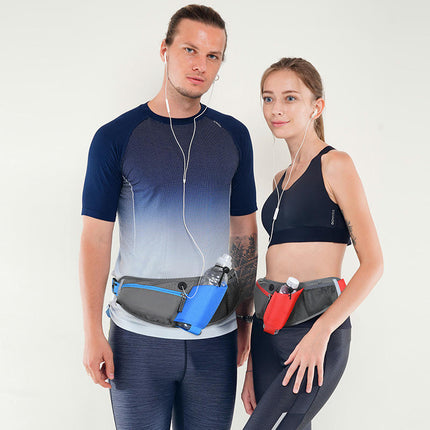Fanny Pack with Water Bottle Holder Belt for Sports Fanny Pack for Workout Running Waist Bag for Women Men