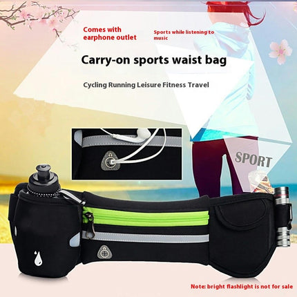 Outdoor Sports Water Bottle Waist Bag Fanny Pack for Workout Running Waist Bag for Women Men