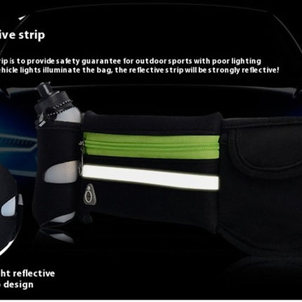 Outdoor Sports Water Bottle Waist Bag Fanny Pack for Workout Running Waist Bag for Women Men