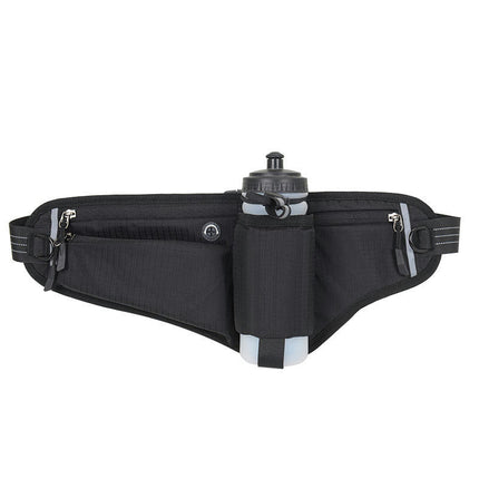 Water Bottle Waist Bag Hiking Waist Bag Fanny Pack for Men Women Outdoor Sports Workout Belt