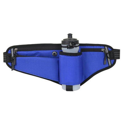 Water Bottle Waist Bag Hiking Waist Bag Fanny Pack for Men Women Outdoor Sports Workout Belt