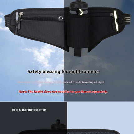 Water Bottle Waist Bag Hiking Waist Bag Fanny Pack for Men Women Outdoor Sports Workout Belt