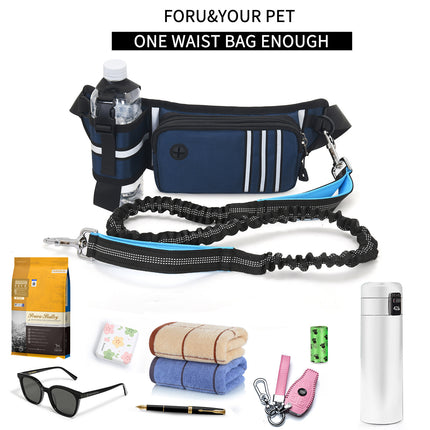 Waist Bag with Adjustable Straps for Men and Women,Running Fanny Pack For Outdoors Workout Dog Walking