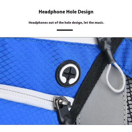 Waterproof Waist Bag with Water Bottle Holder Outdoor Waist Bag Running Belt for Men Women