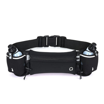Waist Bag Fanny Pack with Water Bottle Holder Outdoor Waist Pack for Men Women Walking Camping