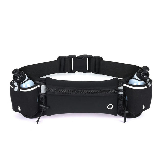 Waist Bag Fanny Pack with Water Bottle Holder Outdoor Waist Pack for Men Women Walking Camping
