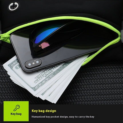 Waist Bag Fanny Pack with Water Bottle Holder Outdoor Waist Pack for Men Women Walking Camping