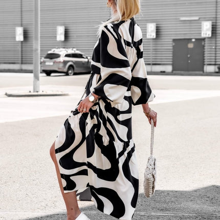 Women's Button Down Shirt Dresses Long Sleeve Causal Belted Midi Dress with Pockets