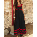 Black ripple red