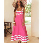 Pink ripple white