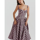 25169 rose red plaid
