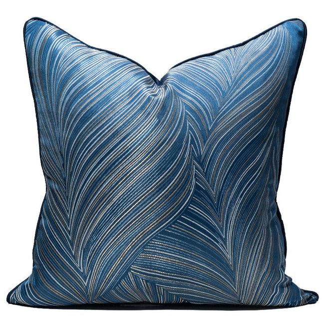 Modern Luxury Throw Pillow Cover Soft Decorative Lines Square Cushion Case for Sofa Farmhouse Home