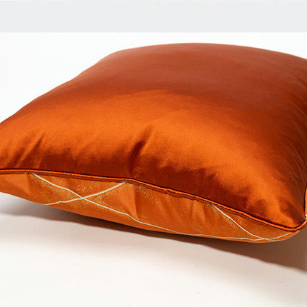 Square Luxury Decorative Throw Pillow Cover for Bed Sofa Couch Pillow Case with Zipper for Home Decor-C