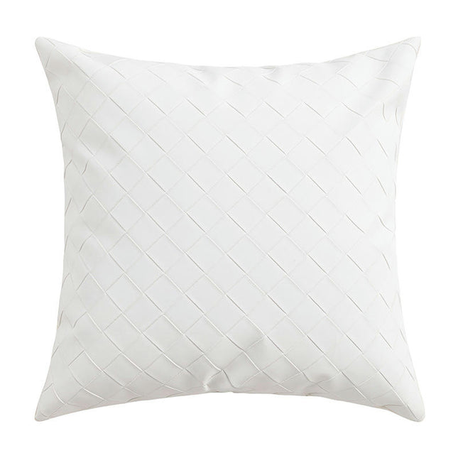 Leather Throw Pillow Covers Decorative Throw Pillows for Couch Sofa Bed Living Room Home Garden