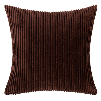 Corduroy Pillow Covers Soft Couch Pillow Covers Decorative Throw Pillowcase for Bed Livingroom-A