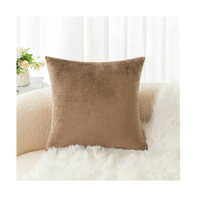 Throw Pillow Covers Decorative Velvet Pillow Covers, Soft Pillowcases for Couch Sofa Bed Living Room-A 1