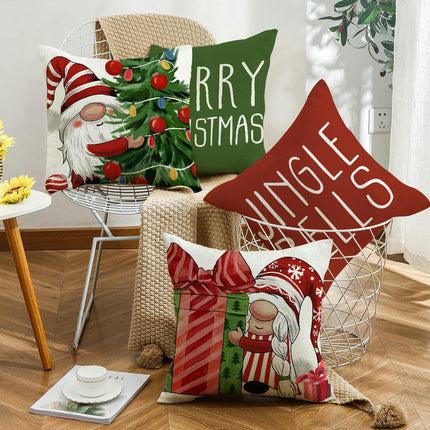 Christmas Pillow Covers Christmas Winter Holiday Throw Pillows Cover Christmas Farmhouse Decor for Couch