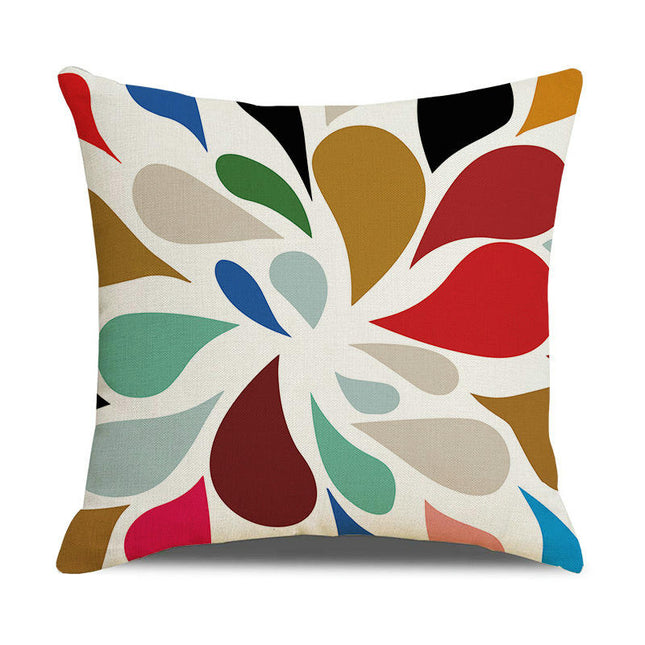 Colorful Geometry Throw Pillow Covers Cases Square Decorative Cushion Covers Pillowcase Cushion Case for Sofa