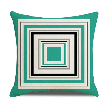 Geometry Throw Pillow Covers Cases Square Decorative Cushion Covers Pillowcase Cushion Case for Sofa