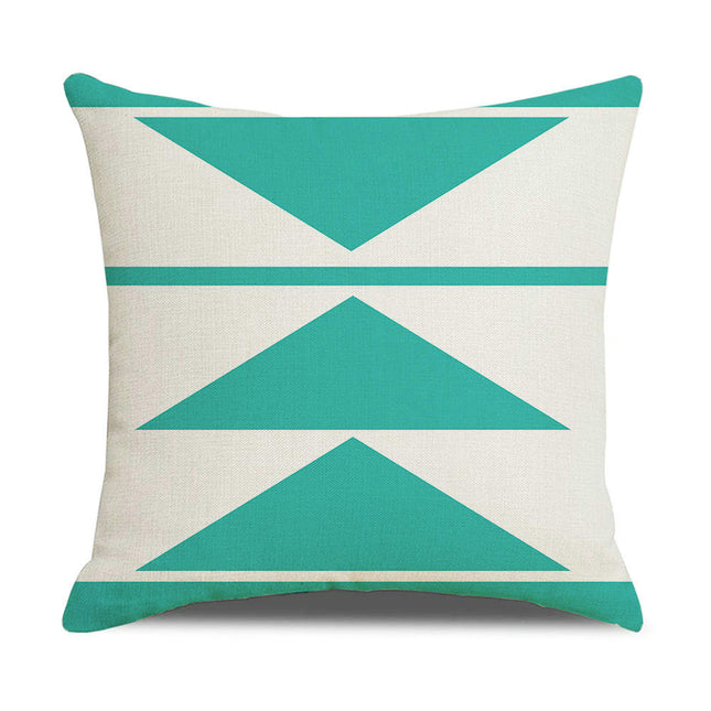 Geometry Throw Pillow Covers Cases Square Decorative Cushion Covers Pillowcase Cushion Case for Sofa-A