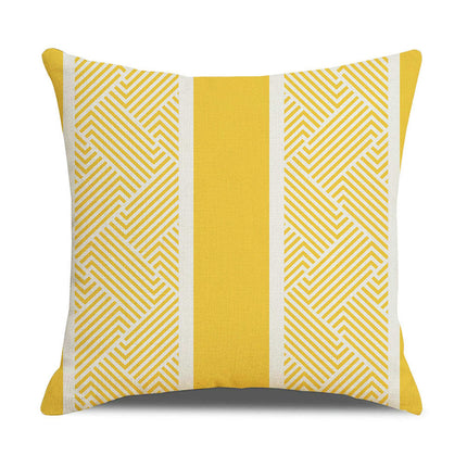 Geometry Throw Pillow Covers Cases Square Decorative Cushion Covers Pillowcase Cushion Case for Sofa-A