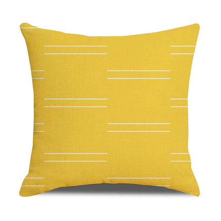 Geometry Throw Pillow Covers Cases Square Decorative Cushion Covers Pillowcase Cushion Case for Sofa-A