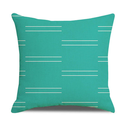 Geometry Throw Pillow Covers Cases Square Decorative Cushion Covers Pillowcase Cushion Case for Sofa-A