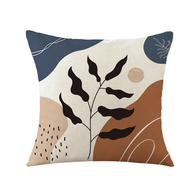 Outdoor Soft Throw Pillow Covers Botanical Pillows Case Decorative for Home Sofa Couch