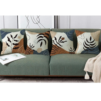Outdoor Soft Throw Pillow Covers Botanical Pillows Case Decorative for Home Sofa Couch