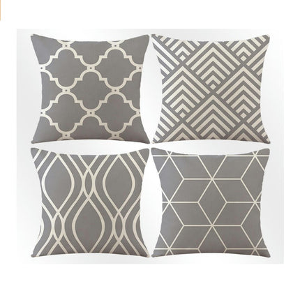 Geometry Soft Throw Pillow Covers Modern Pillows Case Decorative for Home Sofa Couch