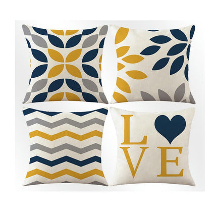 Geometric abstract Throw Pillow Covers Decorative Pillow Covers Pillow Cases for Home Outdoor Sofa