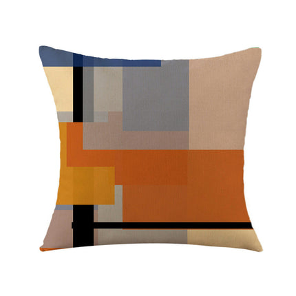 Geometry Pillow Cases Soft Decorative Throw Pillow Covers Outdoor Cushion Covers for Home Sofa Decor