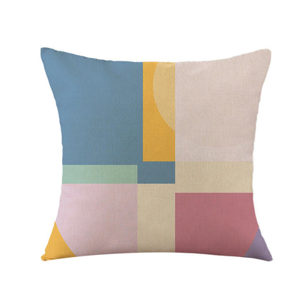 Geometry Pillow Cases Soft Decorative Throw Pillow Covers Outdoor Cushion Covers for Home Sofa Decor
