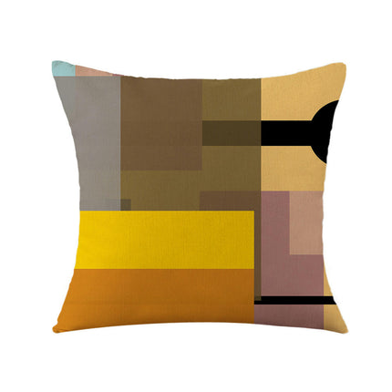 Geometry Pillow Cases Soft Decorative Throw Pillow Covers Outdoor Cushion Covers for Home Sofa Decor