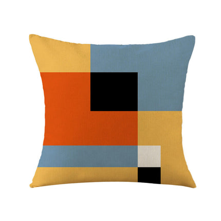 Geometry Pillow Cases Soft Decorative Throw Pillow Covers Outdoor Cushion Covers for Home Sofa Decor