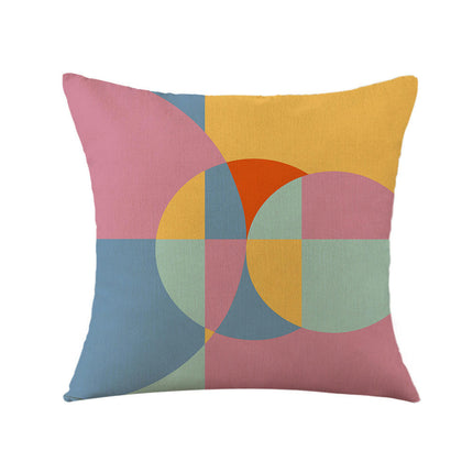 Geometry Pillow Cases Soft Decorative Throw Pillow Covers Outdoor Cushion Covers for Home Sofa Decor