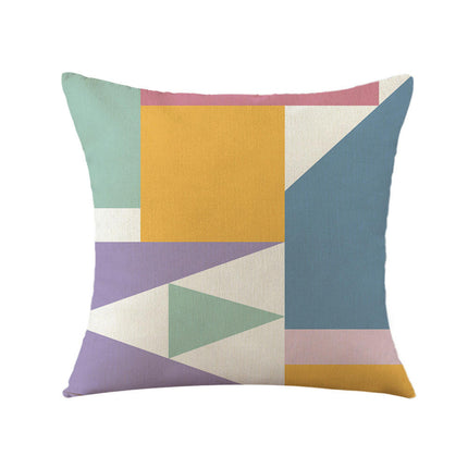 Geometry Pillow Cases Soft Decorative Throw Pillow Covers Outdoor Cushion Covers for Home Sofa Decor
