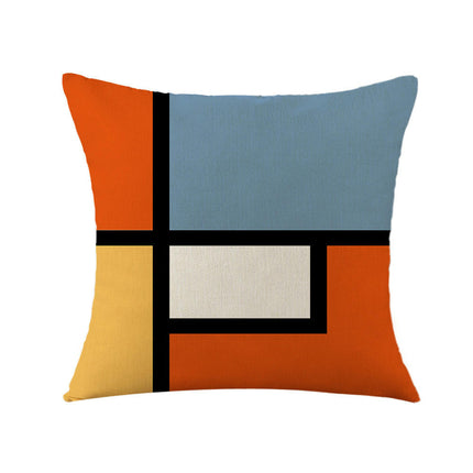 Geometry Pillow Cases Soft Decorative Throw Pillow Covers Outdoor Cushion Covers for Home Sofa Decor