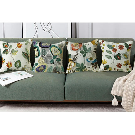 Decorative Throw Pillow Covers Plant pillowcase Square Cushion Cover for Home Sofa Outdoor Decor