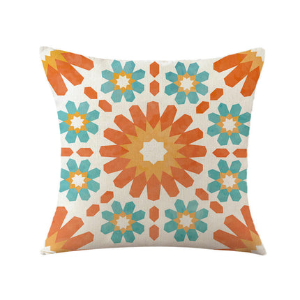 Bohemian Decorative Throw Pillow Cover Square Pillow Covers For Home Living Room Bed Sofa Car