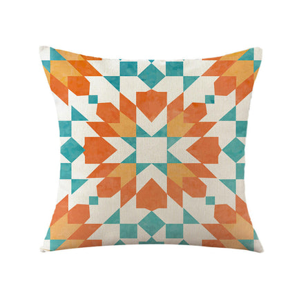 Bohemian Decorative Throw Pillow Cover Square Pillow Covers For Home Living Room Bed Sofa Car