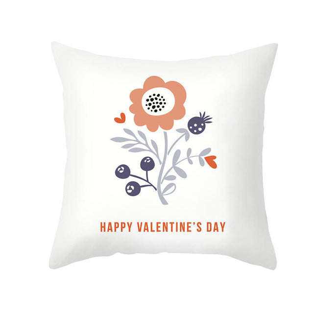 Flowers Watercolor Floral Pattern Square Throw Pillow Case Decorative Cushion Cover Pillowcase Sofa