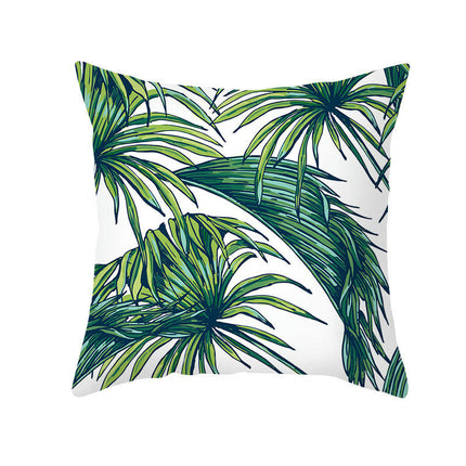 Green Plants Cushion Covers Waterproof Throw Pillow Covers Summer Pillows Cover Decorative for Home