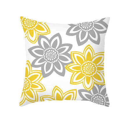 Pillow Covers,Geometry Square Throw Pillow Covers Soft Outdoor Cushion Covers for Sofa Bed Home Decor