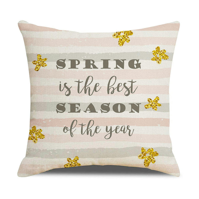 Throw Pillow Covers,Modern Decorative Spring Pillow Cases for Sofa Couch Bedroom Cushion Case