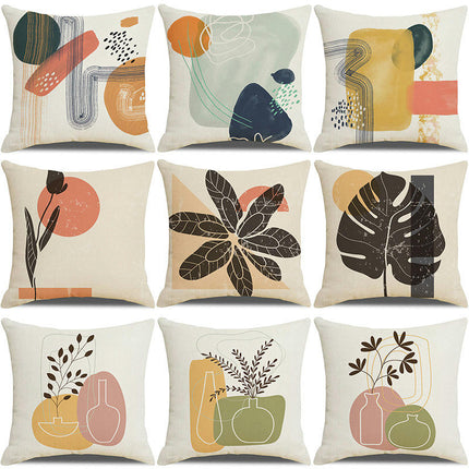 Pillow Covers Abstract Art Throw Pillow Covers Cushion Decorative Pillowcase for Sofa Couch Bed Home Outdoor